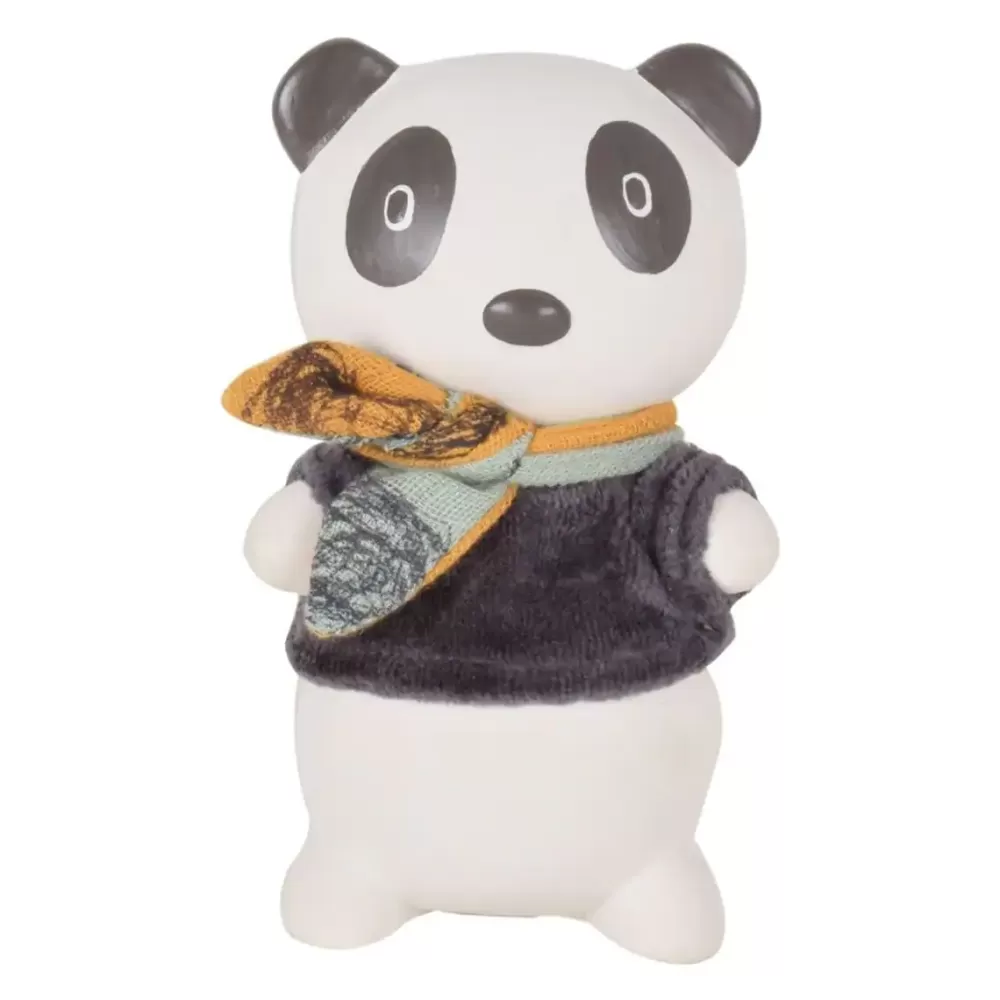 Tikiri Muneco Mordedor Panda - Muneco Caucho New