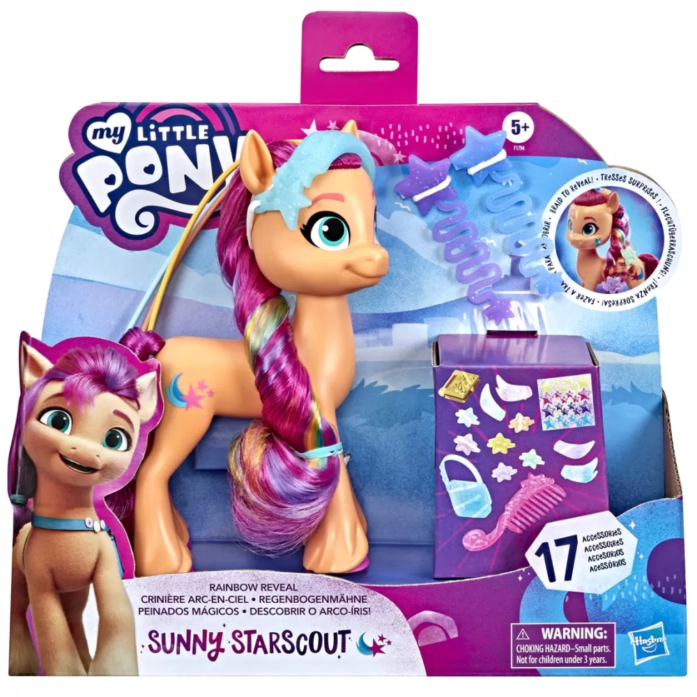 My Little Pony Munecas Y Peluches* Sunny Peinados Magicos