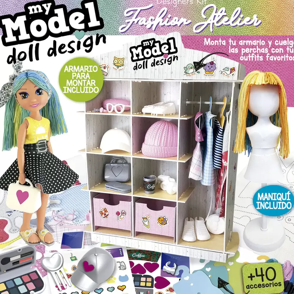 Educa Borrás My Model Doll Design Fashion Atelier Cheap