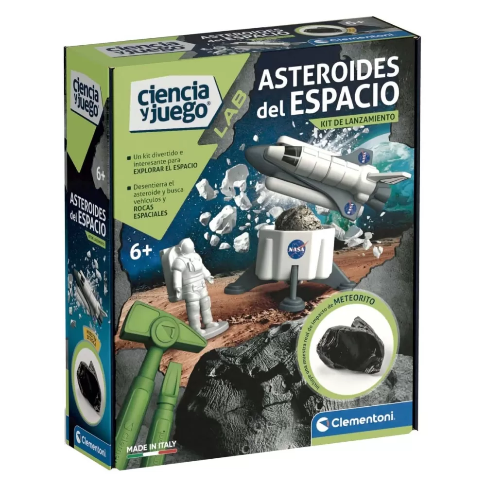 Clementoni Juegos De Mesa*Nasa Asteroides Del Espacio Kit De Lanzamiento