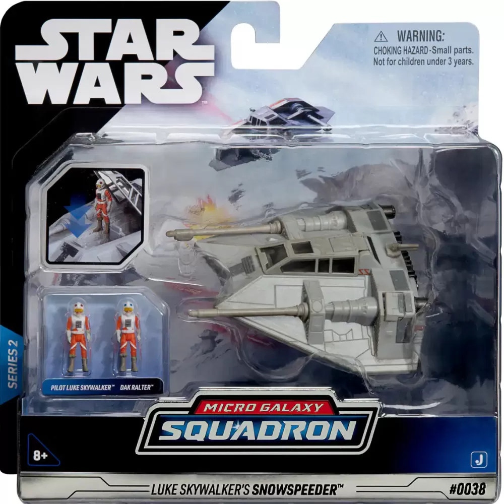 Bizak Nave Deluxe Snowspeeder Con Figura Star Wars Best