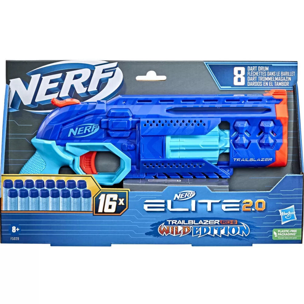 Nerf Juguetes Al Aire Libre* Elite 2.0 Wild Edition Trailblazer Rd-8