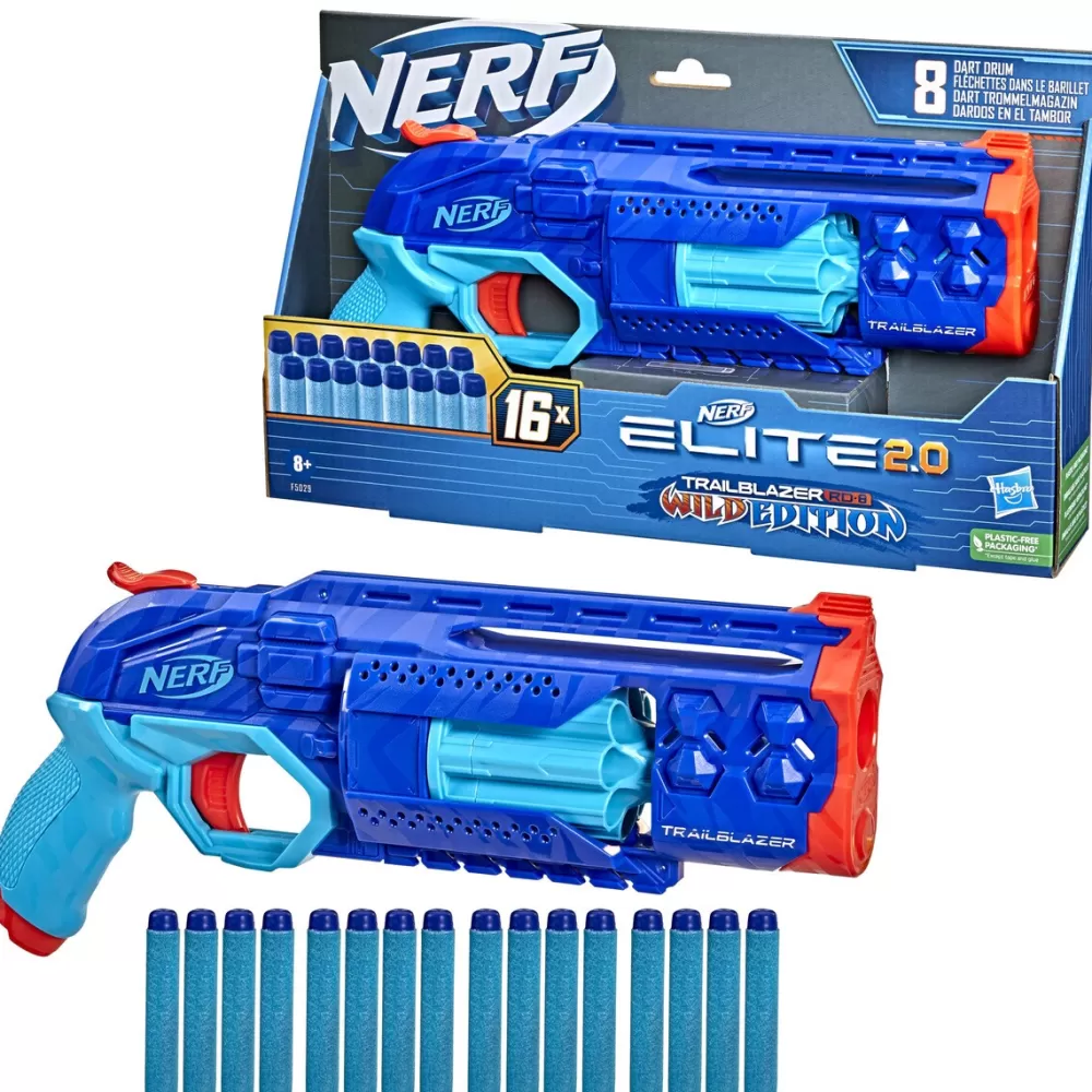 Nerf Juguetes Al Aire Libre* Elite 2.0 Wild Edition Trailblazer Rd-8