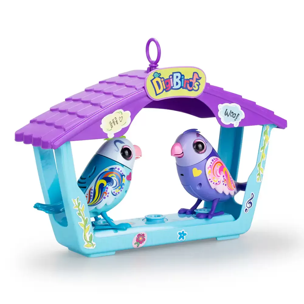 Bizak Pack 2 Digibirds Con Casita New