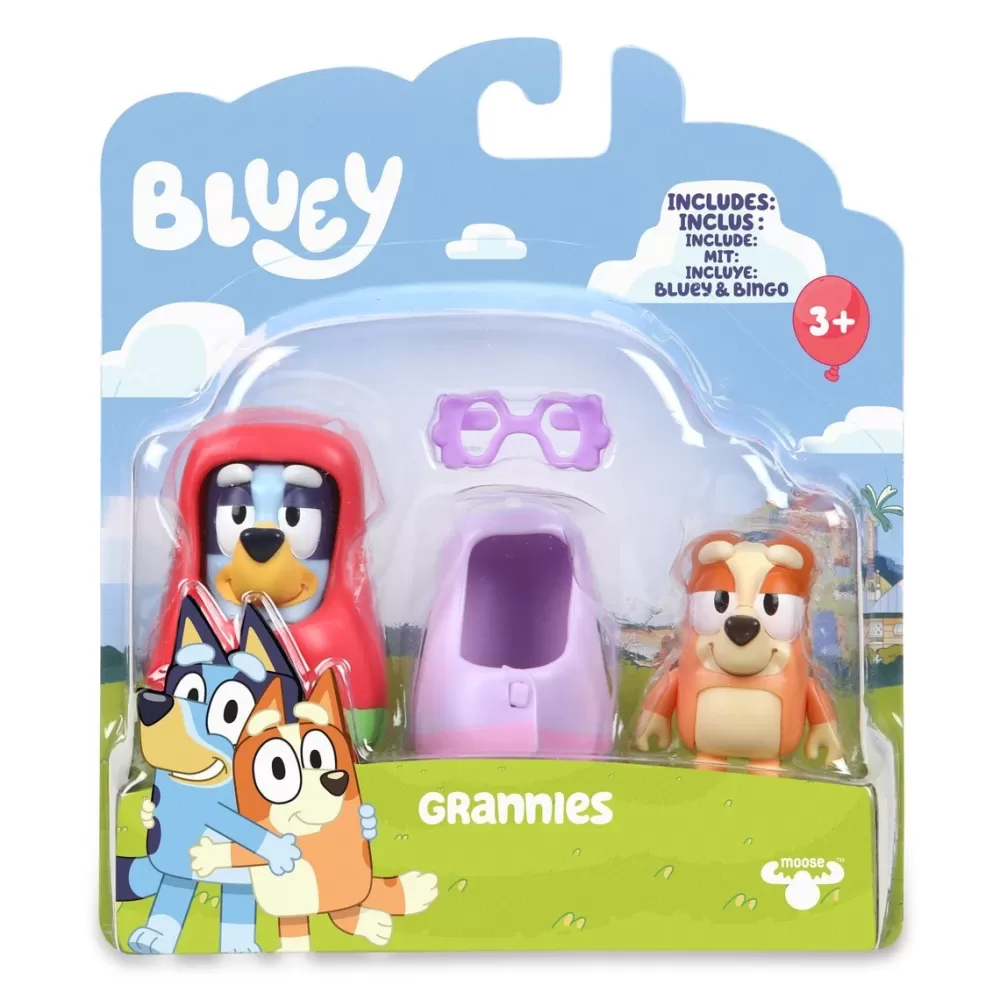 Bluey Preescolar*Pack 2 Figuras