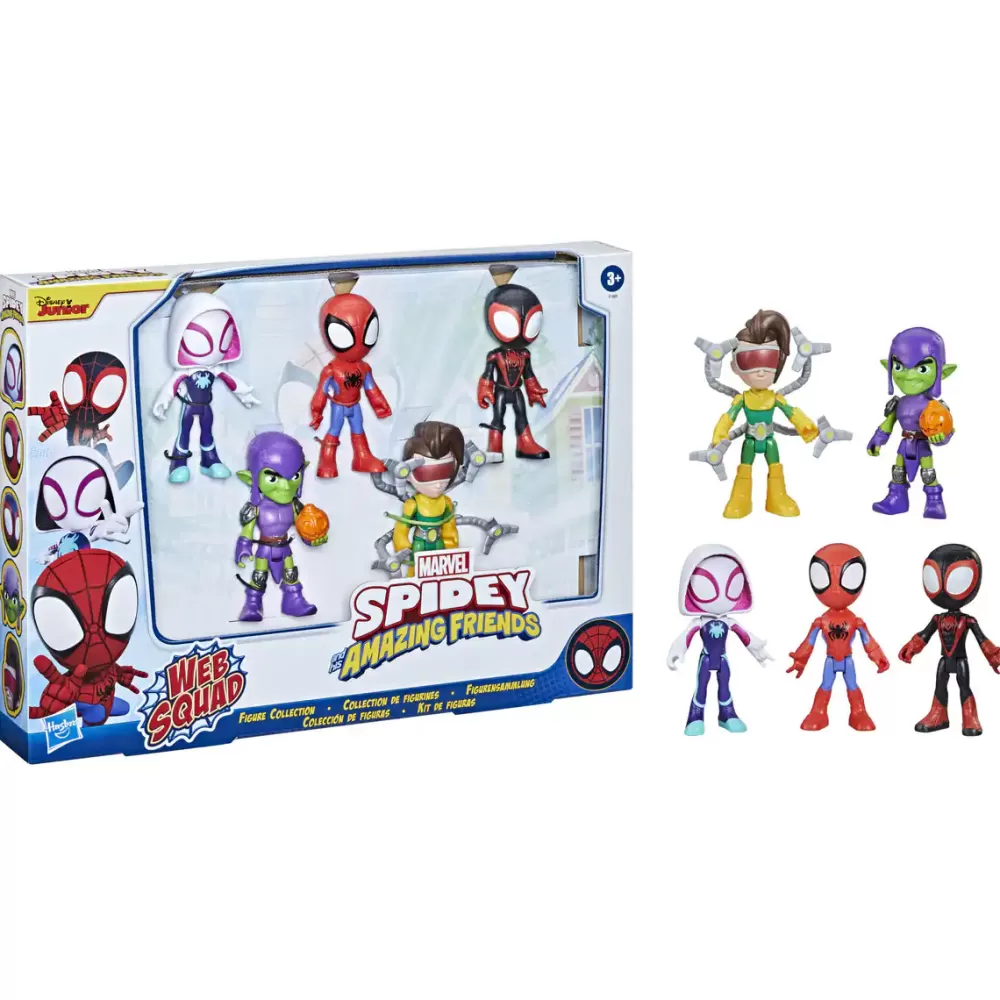 Hasbro Pack 5 Figuras 10 Cm Spiderman Shop