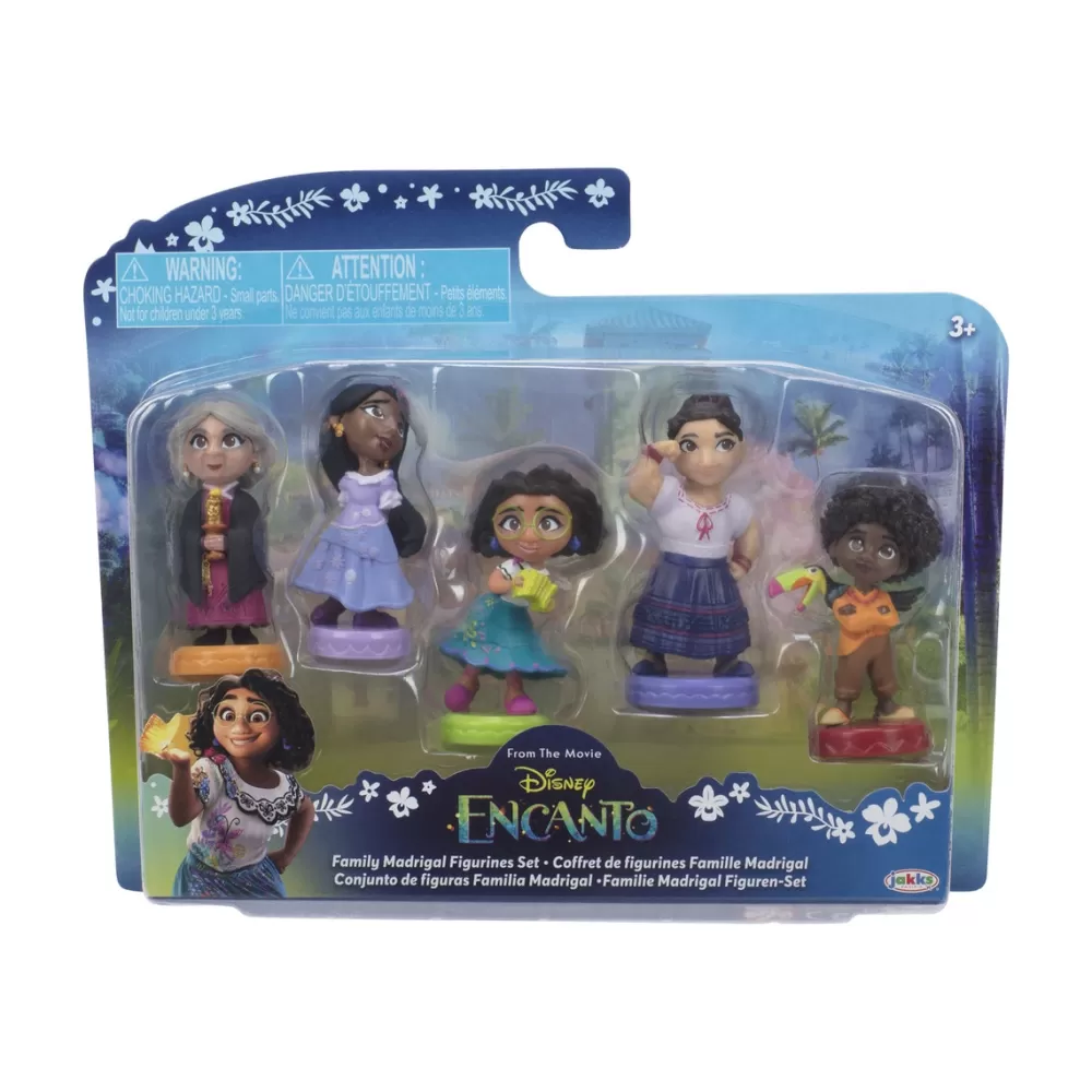 Jakks Pacific Munecas Y Peluches*Pack 5 Figuras Coleccionables De 5 Cm Encanto Disney