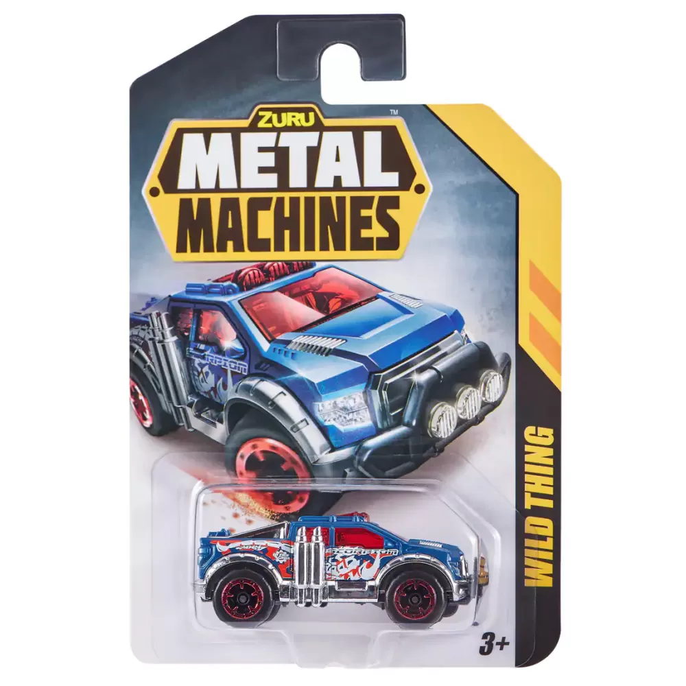 METAL MACHINE Pack De 1 Coche s Con Detalles Cromados Store