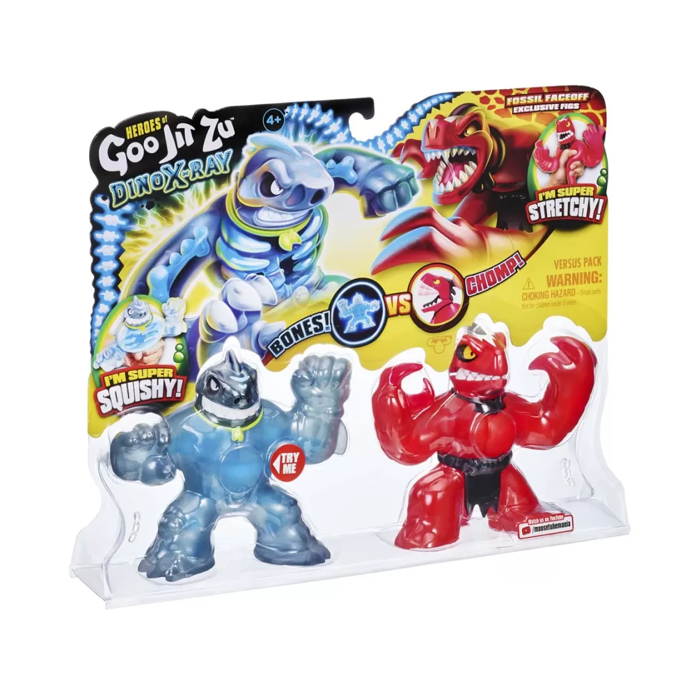 Goo Jit Zu Muñecos Articulados*Pack De 2 Figuras Heroe