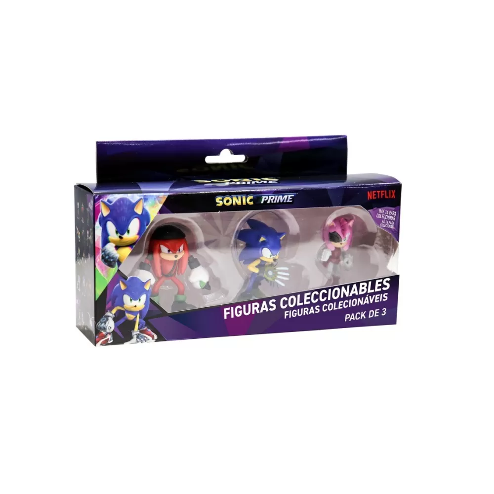 Bizak Pack Surtido De 3 Figuras Sonic Cheap