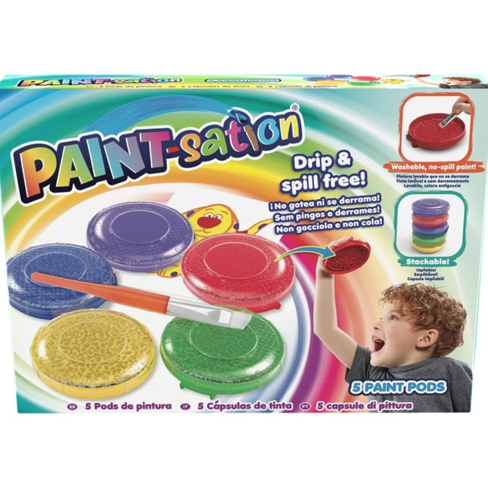 Goliath Games Juegos Educativos*Paint-Sation 5 Colores