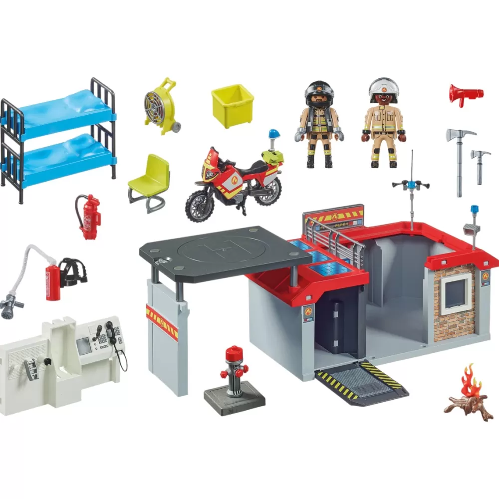 Playmobil Parque De Bomberos City Action Cheap