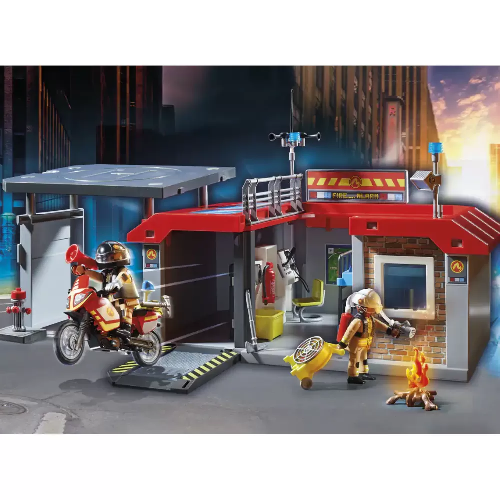 Playmobil Parque De Bomberos City Action Cheap