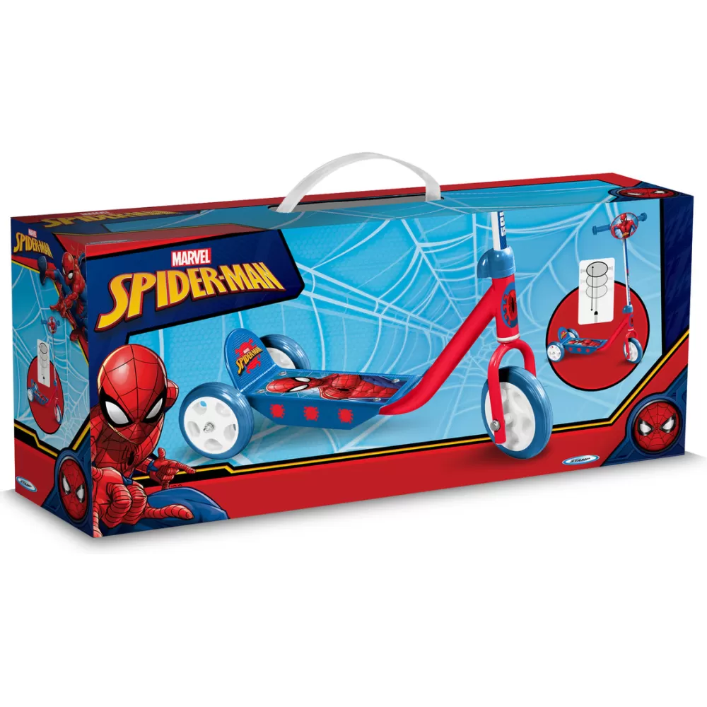 Stamp Juguetes Al Aire Libre*Patinete 3 Ruedas Spiderman Marvel