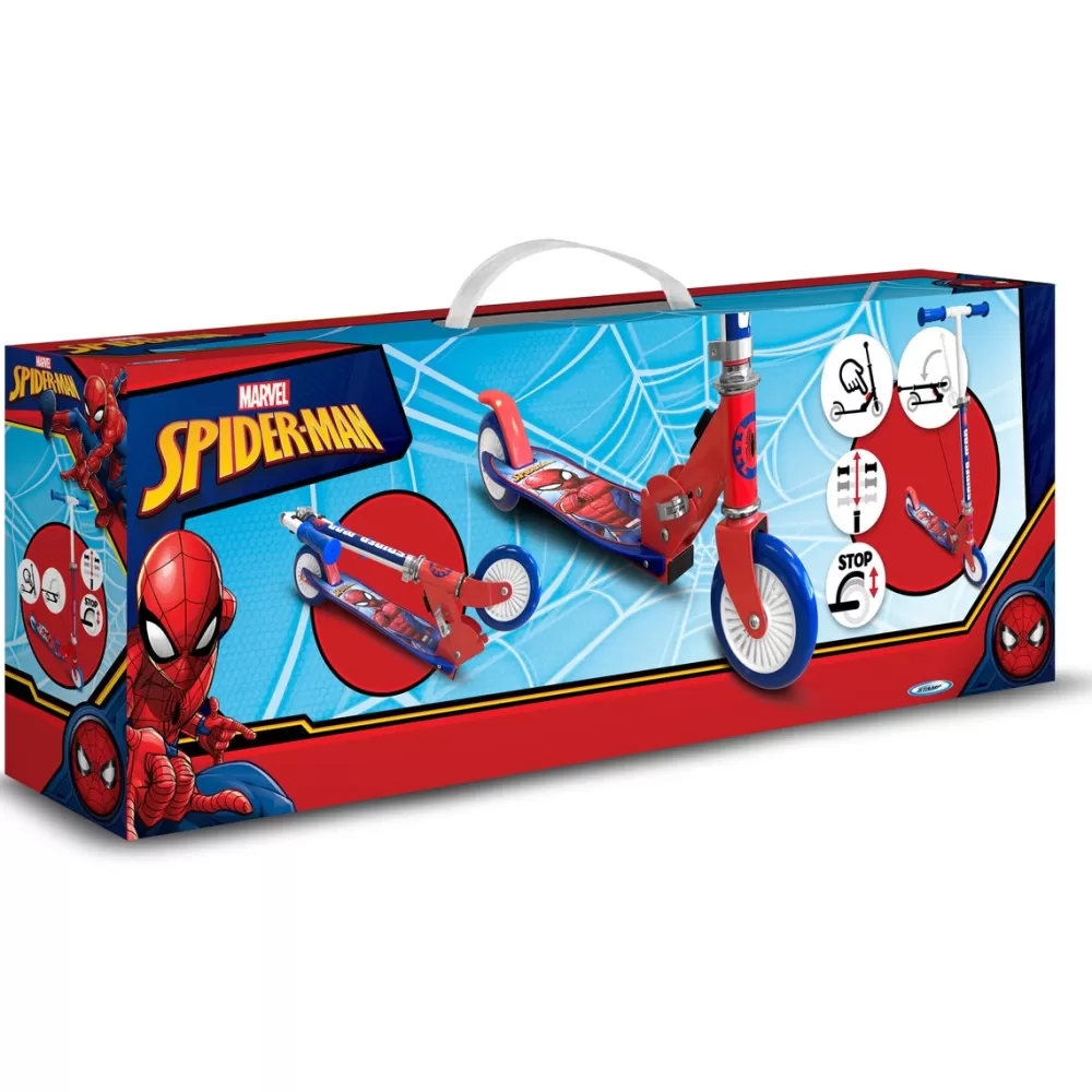 Stamp Patinete Plegable Spiderman Marvel Shop