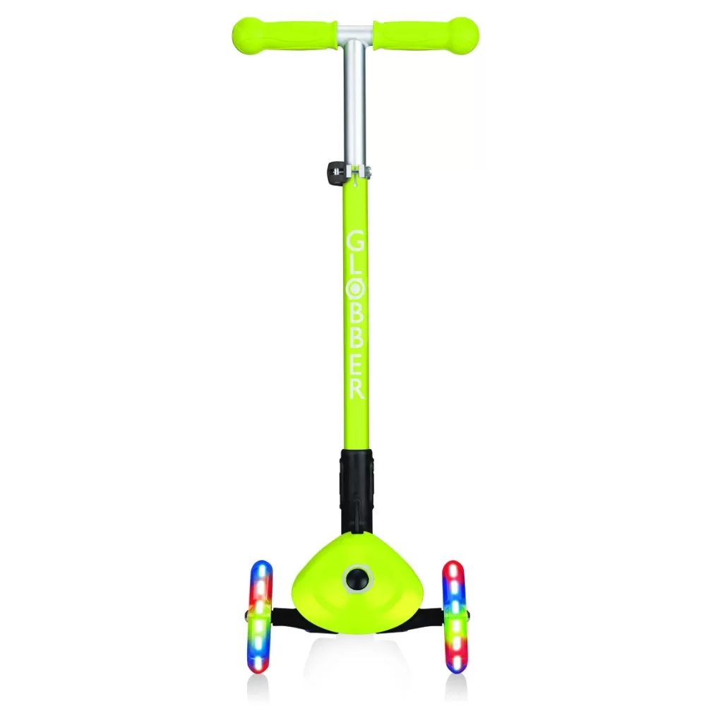 Globber Patinete Primo Foldable De Luces Verde Lima Discount