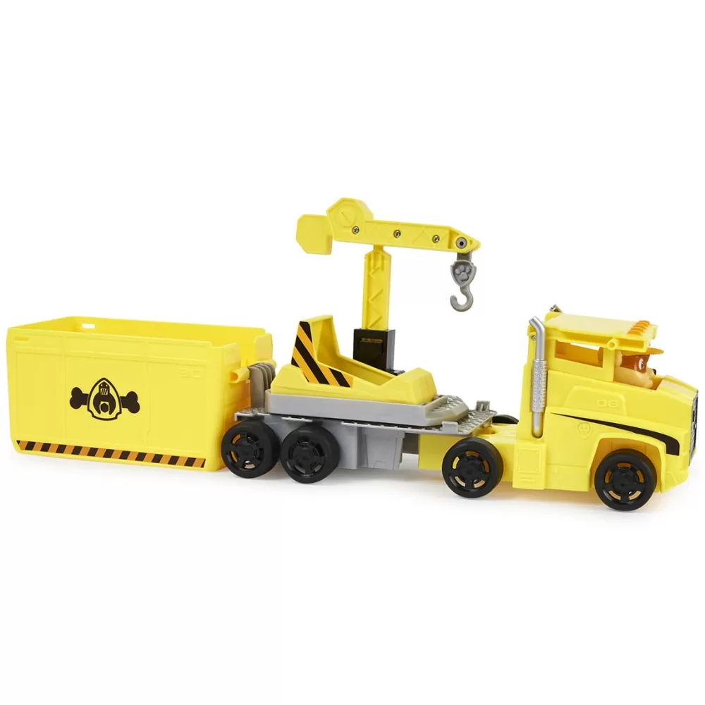 Spin Master Preescolar*Patrulla Canina Big Truck Pups Vehiculo Deluxe Rubble