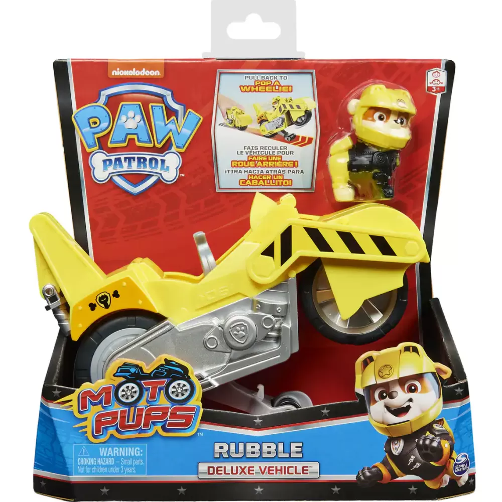 Spin Master Paw Patrol Moto Pups Motorcycle Rubble Sale