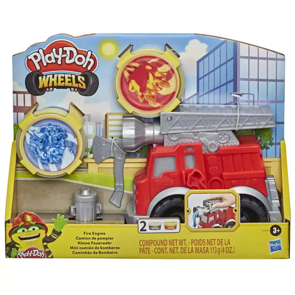 Play-Doh Pd Mini Camion De Bomberos Clearance