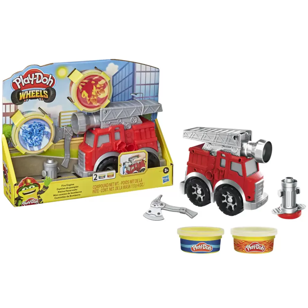 Play-Doh Pd Mini Camion De Bomberos Clearance