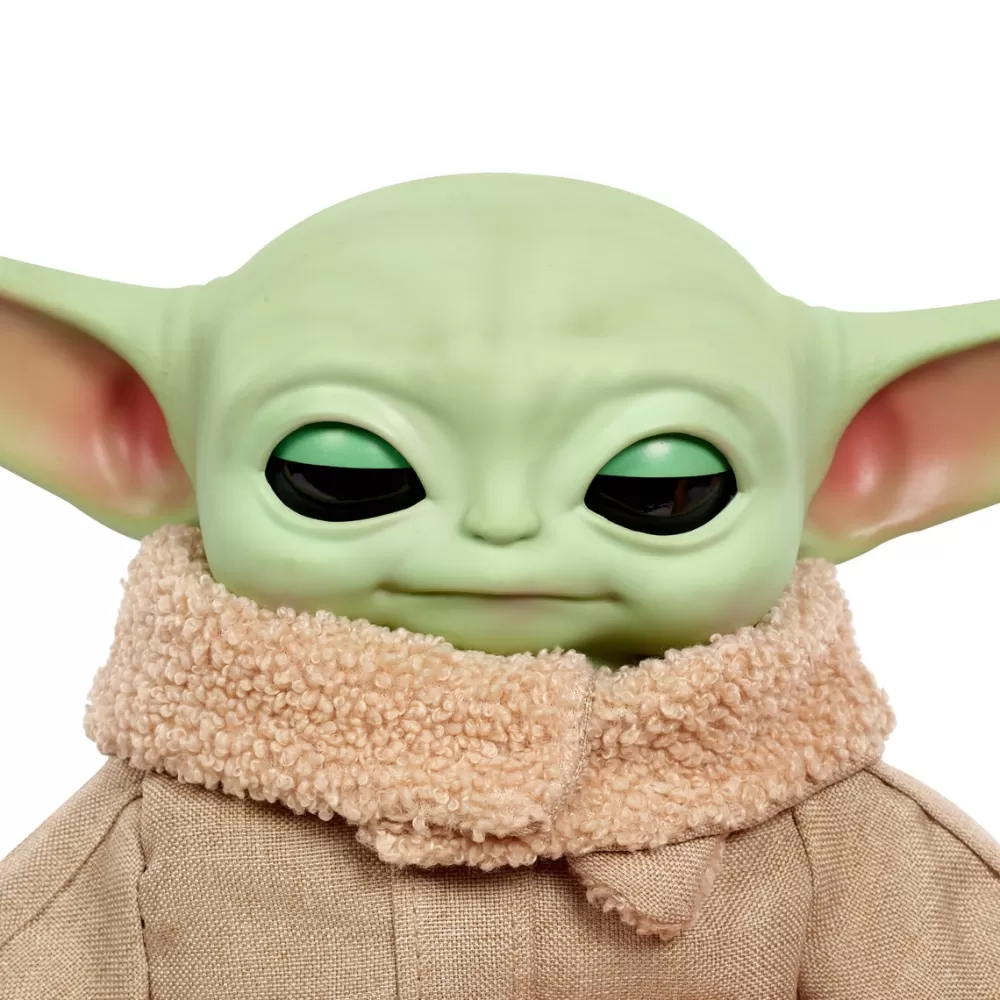 Mattel Electrónicos*Peluche De Grogu Abrazame Y Parpadeo De Star Wars