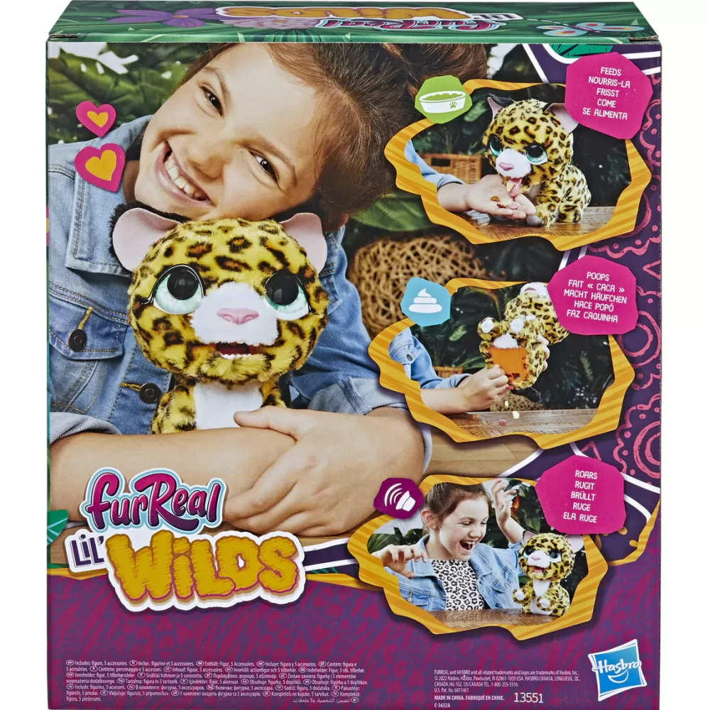 FURREAL FRIENDS Munecas Y Peluches*Peluche Interactivo Lola Leopardo Hasbro