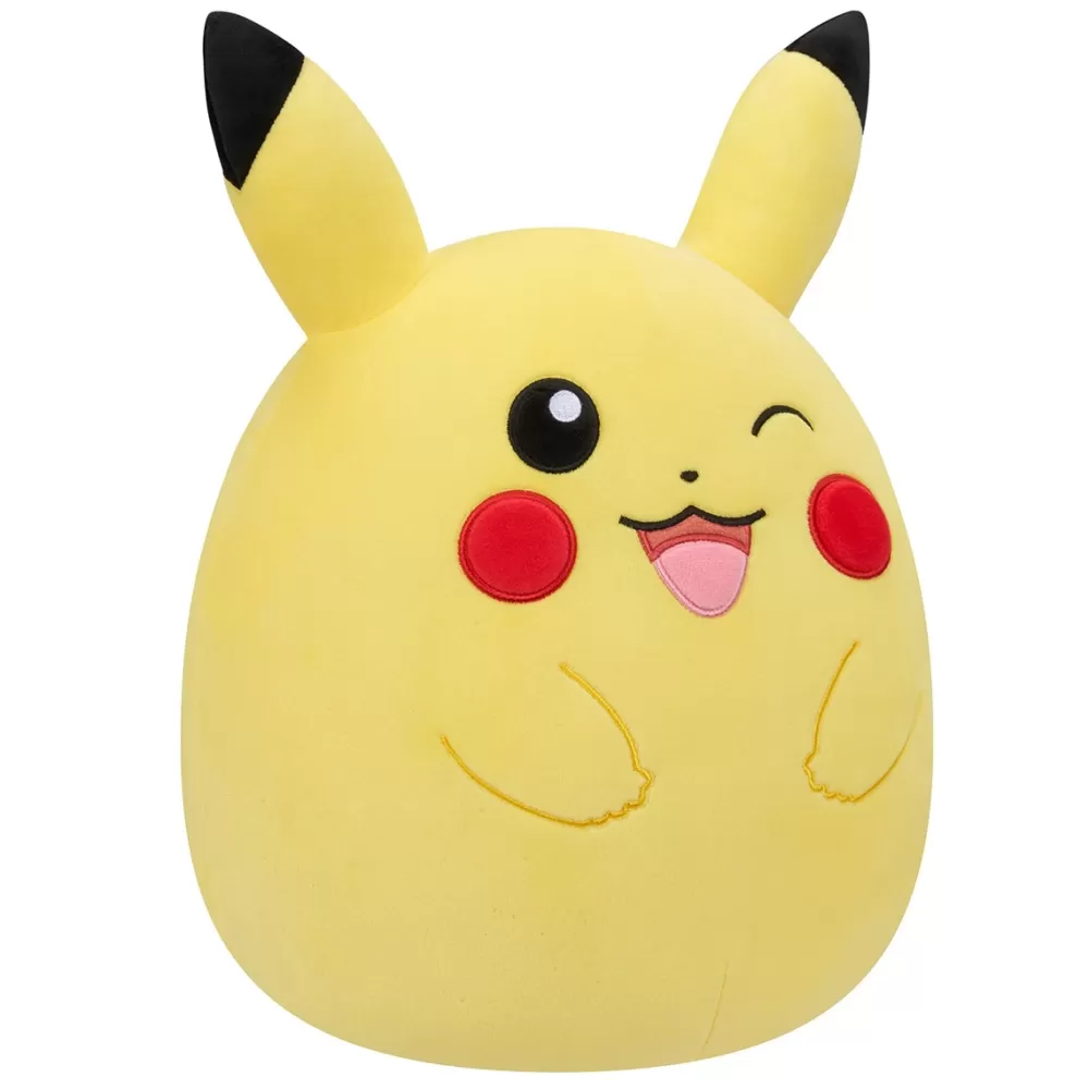 Squishmallows Munecas Y Peluches*Peluche Pikachu Guino 25 Cm Pokemon