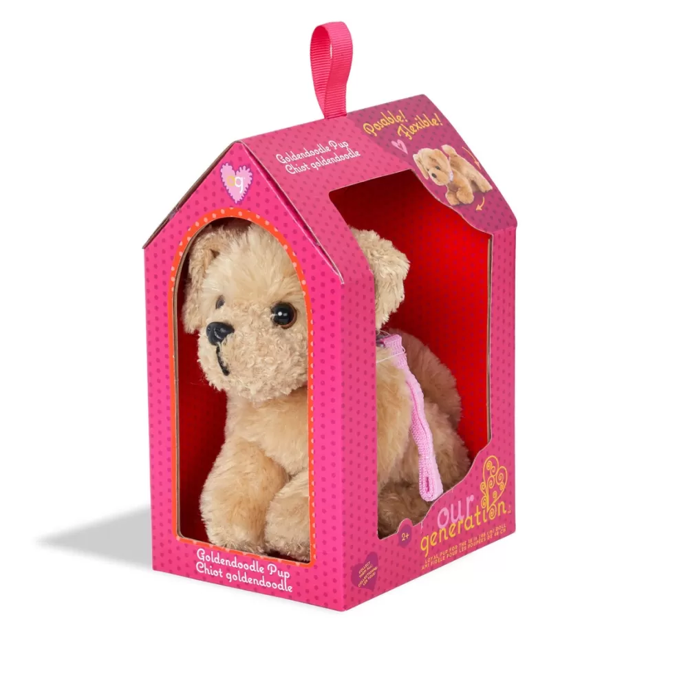 Our Generation Munecas Y Peluches*Perrito Posable Goldendoodle