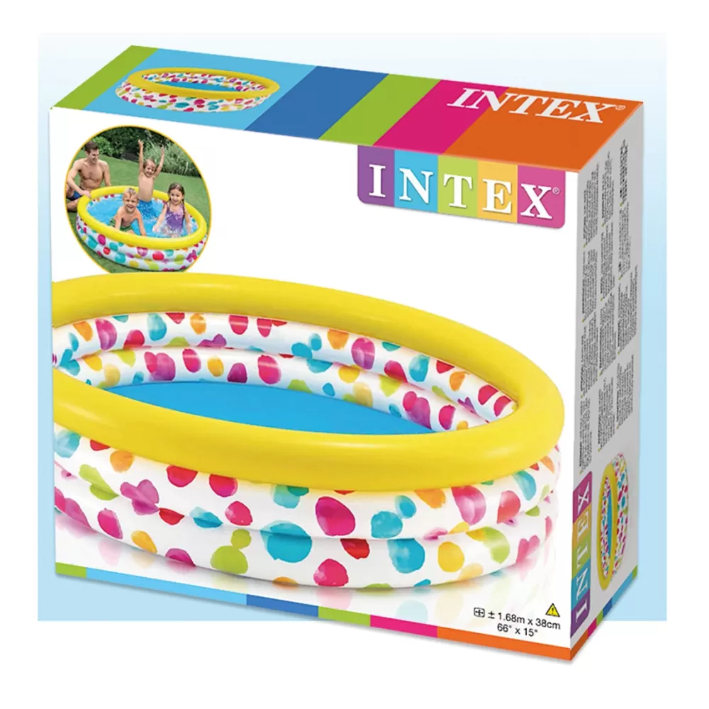 Colorbaby Juguetes Al Aire Libre*Piscina 3 Aros Multicolor