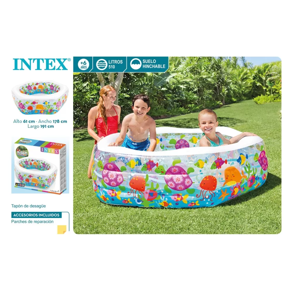 Colorbaby Piscina Hinchable Acuario Store