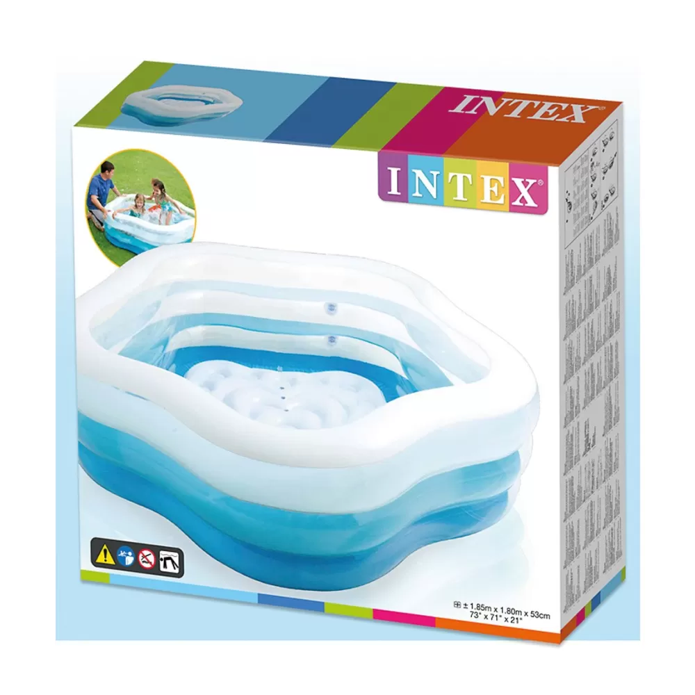 Colorbaby Juguetes Al Aire Libre*Piscina Hinchable Transparente