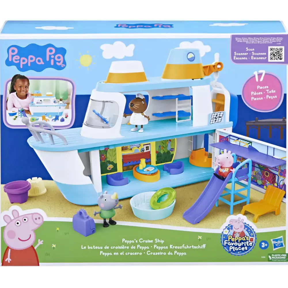 Hasbro Playset Peppa En El Crucero Peppa Pig Shop