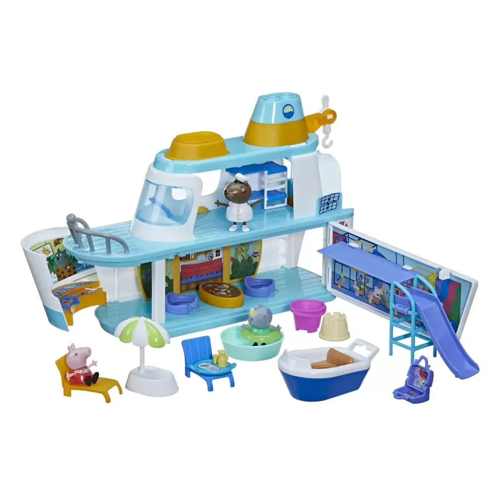 Hasbro Playset Peppa En El Crucero Peppa Pig Shop