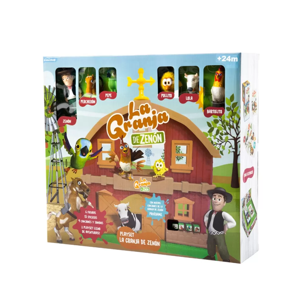 BANDAI Preescolar*Playset Set De Juguete La Granja De Zenon