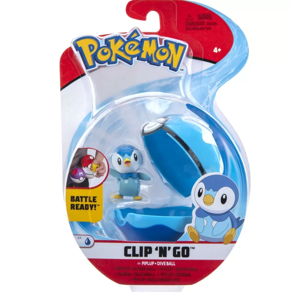 Bizak Muñecos Articulados*Pokeball Clip N Go Pokemon