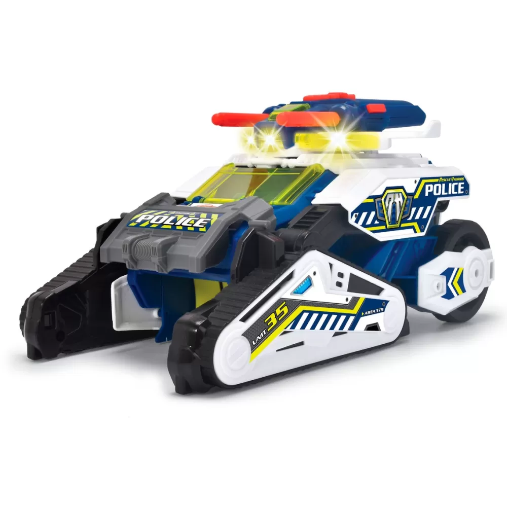 Dickie Toys Coches, Circuitos Y Radiocontrol*Police Bot Rescue Hybrids