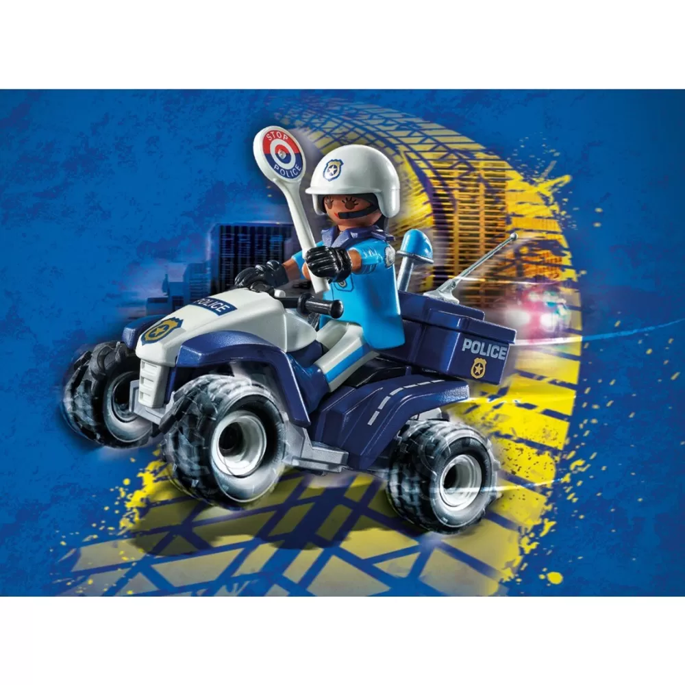 Playmobil Policia - Speed Quad City Action Outlet