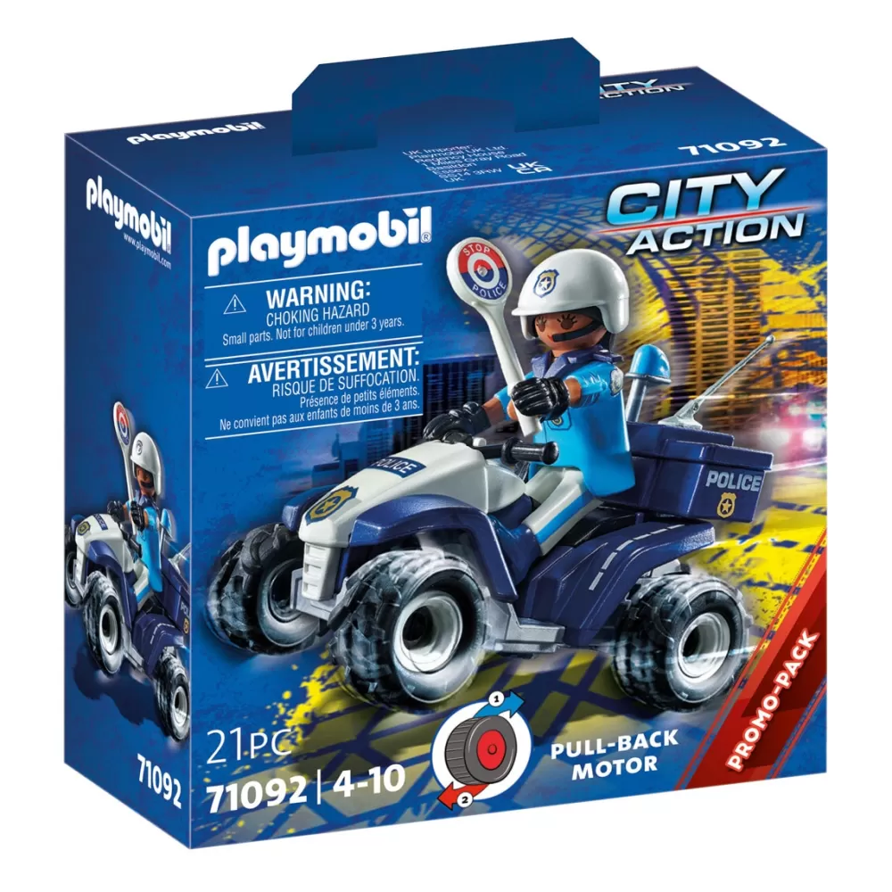 Playmobil Policia - Speed Quad City Action Outlet