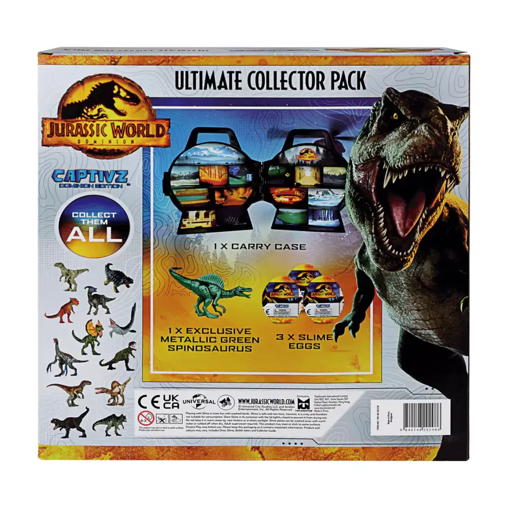 Jurassic World Porta Dinos + 3 Huevos Outlet