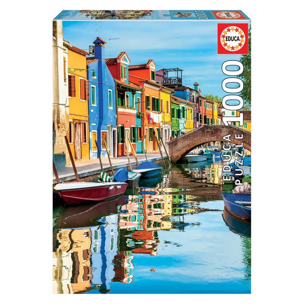 Educa Borrás Puzzles Y Construcciones*Puzzle 1000 Piezas Burano