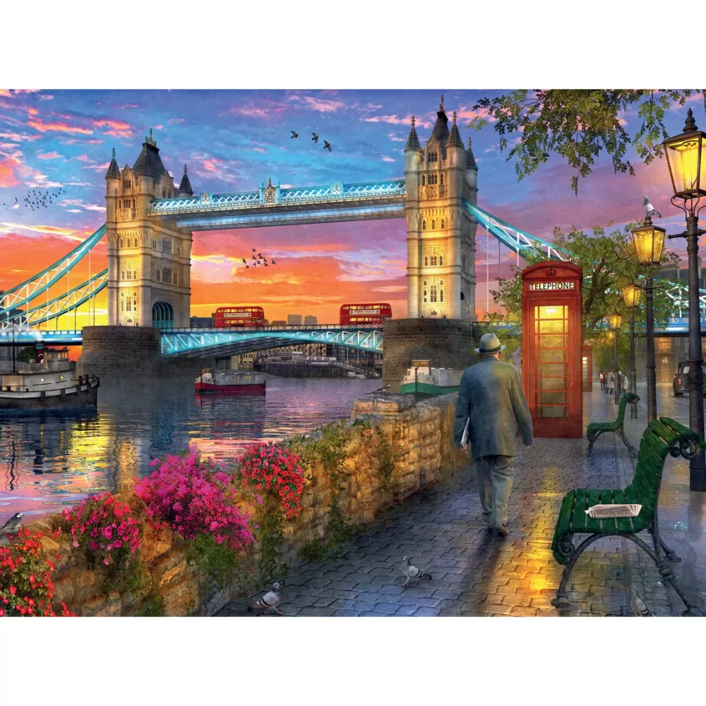 Ravensburger Puzzle 1000 Piezas Tower Bridge Al Atardecer Shop