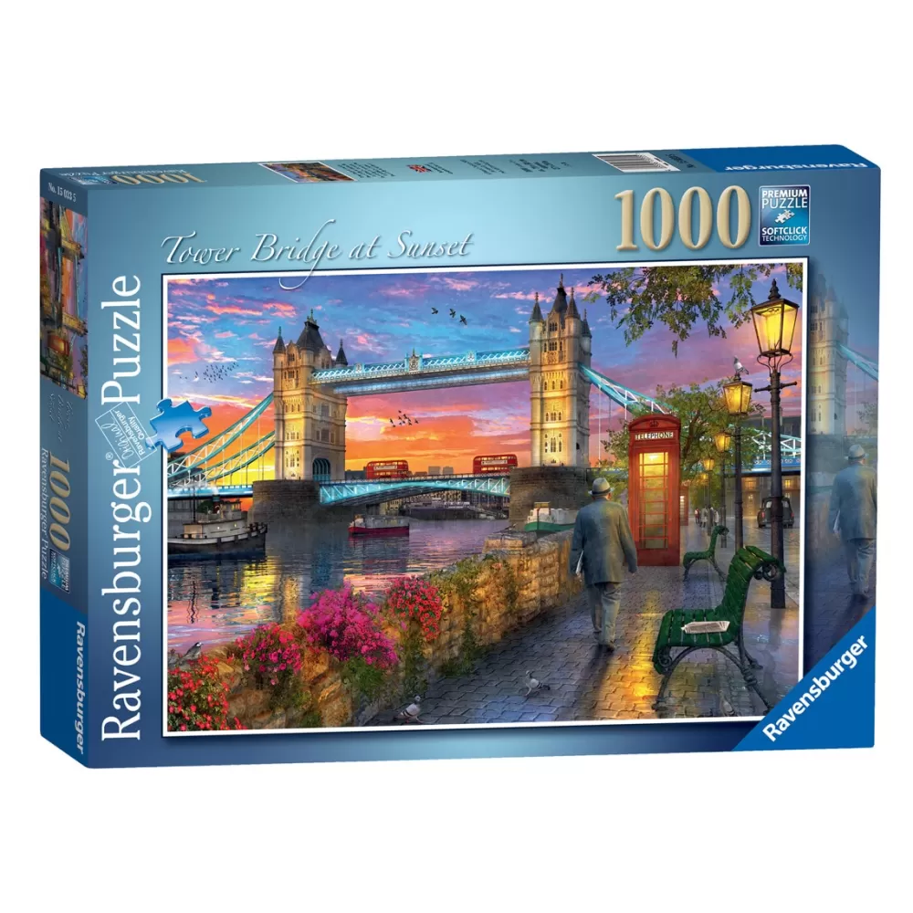 Ravensburger Puzzle 1000 Piezas Tower Bridge Al Atardecer Shop