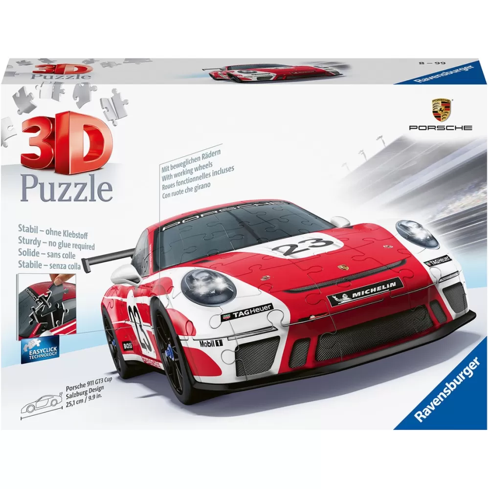 Ravensburger Puzzle 3D - Porsche 911 Gt3 Cup Salzburg Store