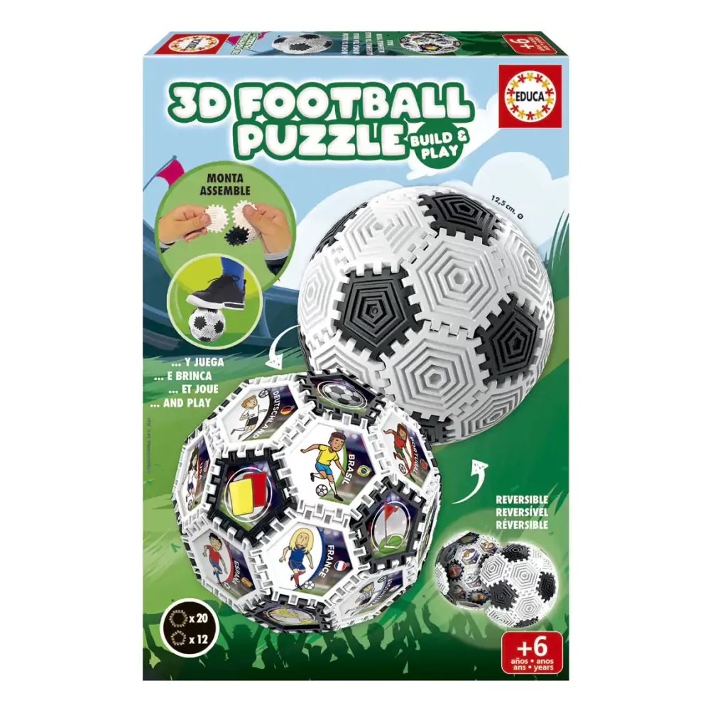 Educa Borrás Puzzle 3D Balon Fashion