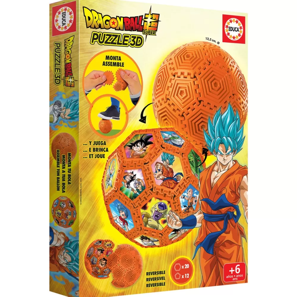 Educa Borrás Puzzle 3D Balon Dragon Ball Hot