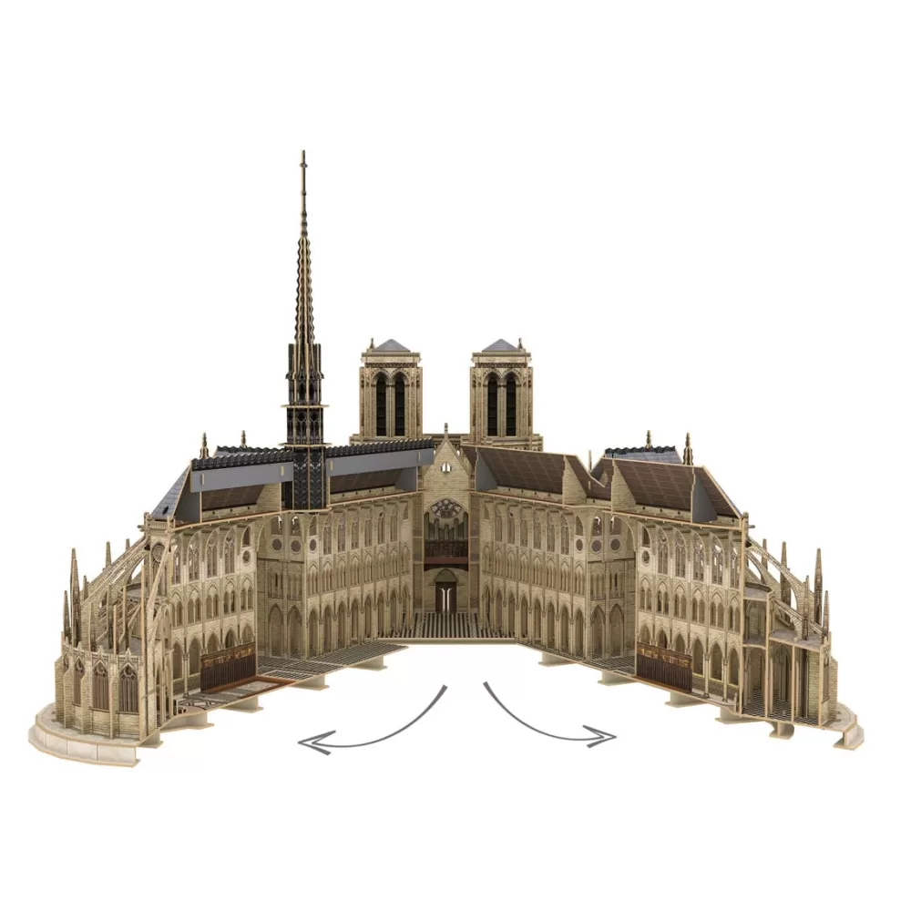 CubicFun Puzzles Y Construcciones*Puzzle 3D Catedral Notre Dame De Paris