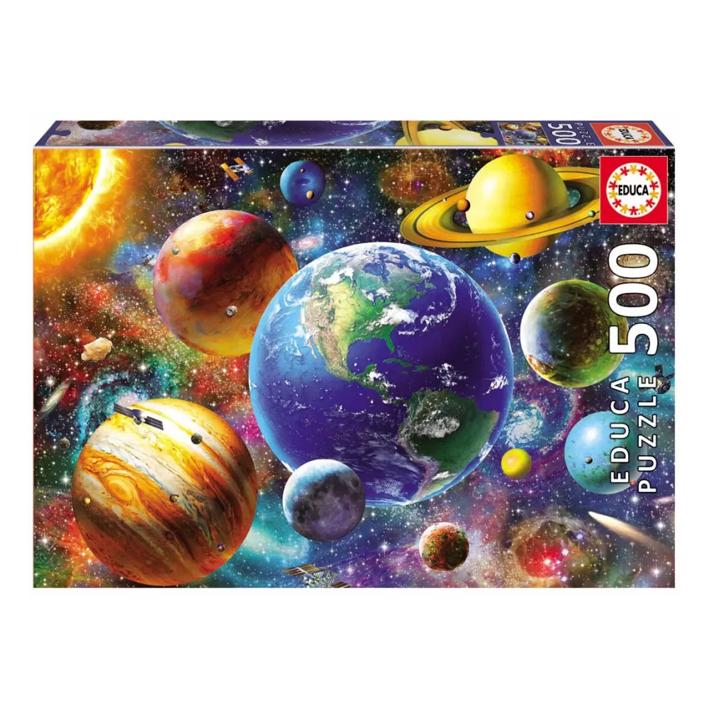 Educa Borrás Puzzle 500 Piezas Sistema Solar Online