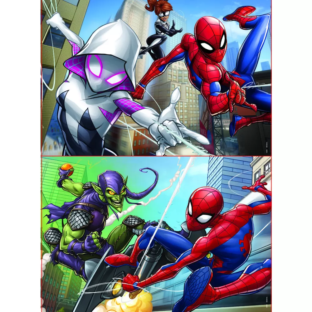 Educa Borrás Puzzles 2X48 Spiderman Marvel Educa Borras Best