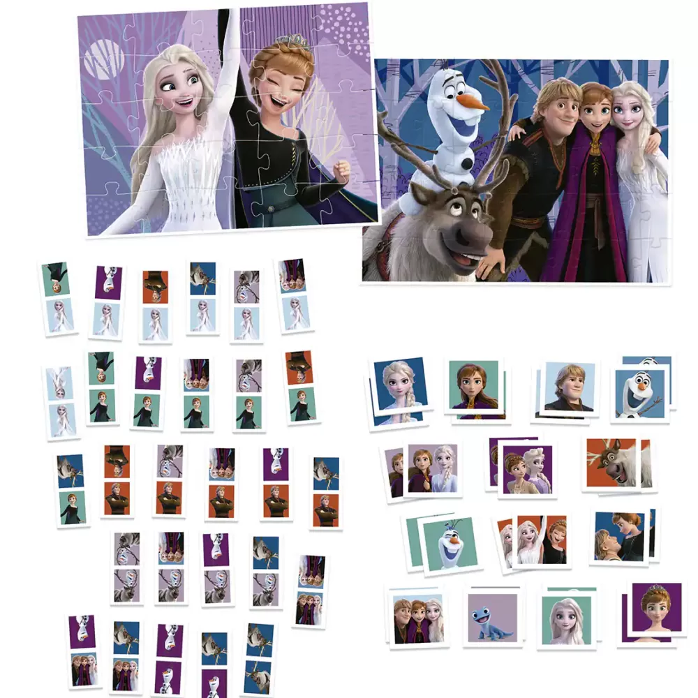 EDUCA Puzzles Superpack 4 In 1 Frozen Outlet