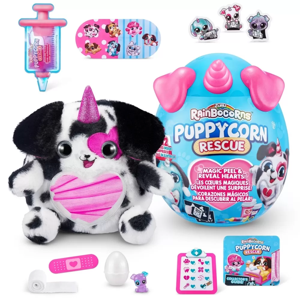 Bizak Munecas Y Peluches*Rainbocorns Puppycorn Rescue